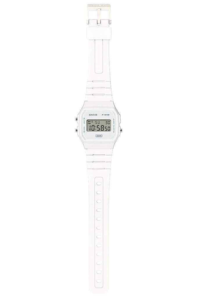 Watch Casio Classic Uses biomass plastic White [Casio] [] F-91WB-7AJF Men's