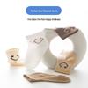 Miaonian Class A Pure Color Smiley Combed Cotton Baby Socks