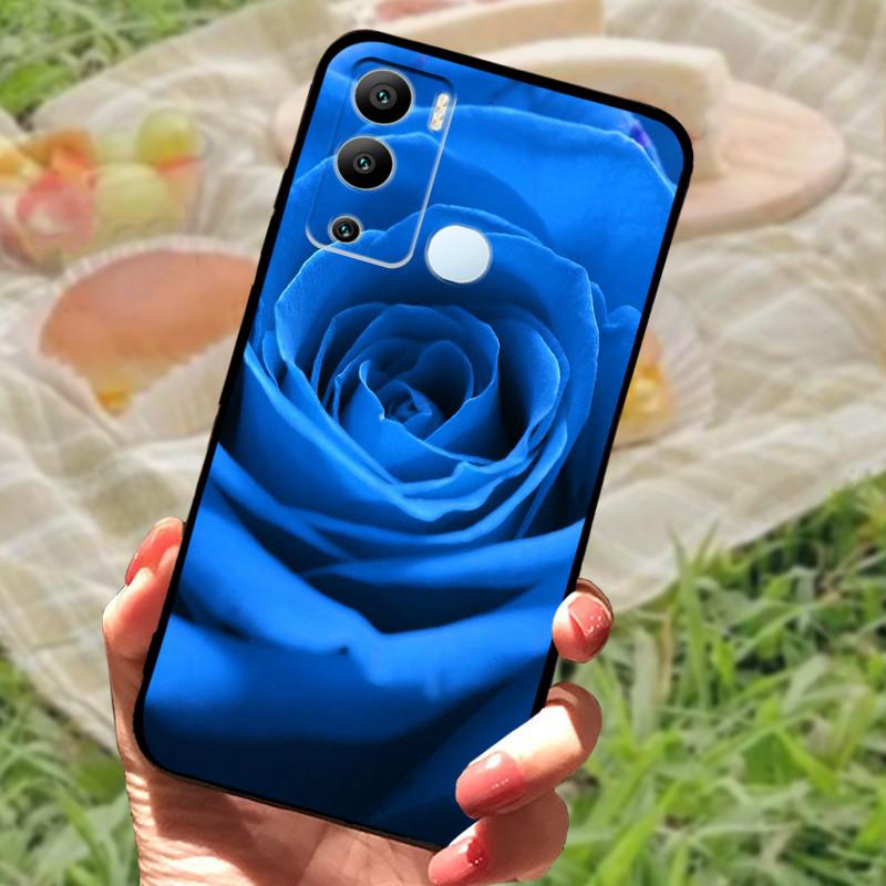 For Infinix Hot 12i Case 12 i X665B Silicone Soft TPU Phone Cover For Infinix Hot 12 Pro X668C Cases Hot12 X6817 Bumper Fundas