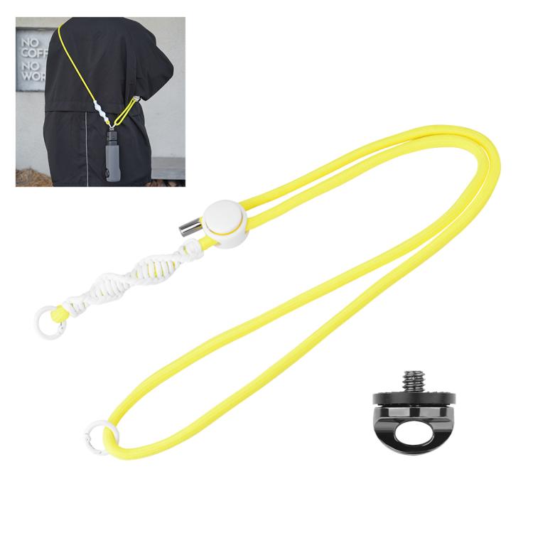 PULUZ Sports Camera Lanyard Long Adjustable Anti-lost Rope for DJI OSMO Pocket 3 / Insta360 X5