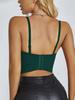 Rose Beauty A Faux Pearl Beaded Bustier Corset Cami Top
