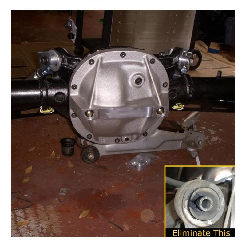 Heavy Duty 8.8 Inch Rear Axle Bushing Removal Tool for 7.5 and 8.8 Inch Solid Axle Vehicles with Compact Design