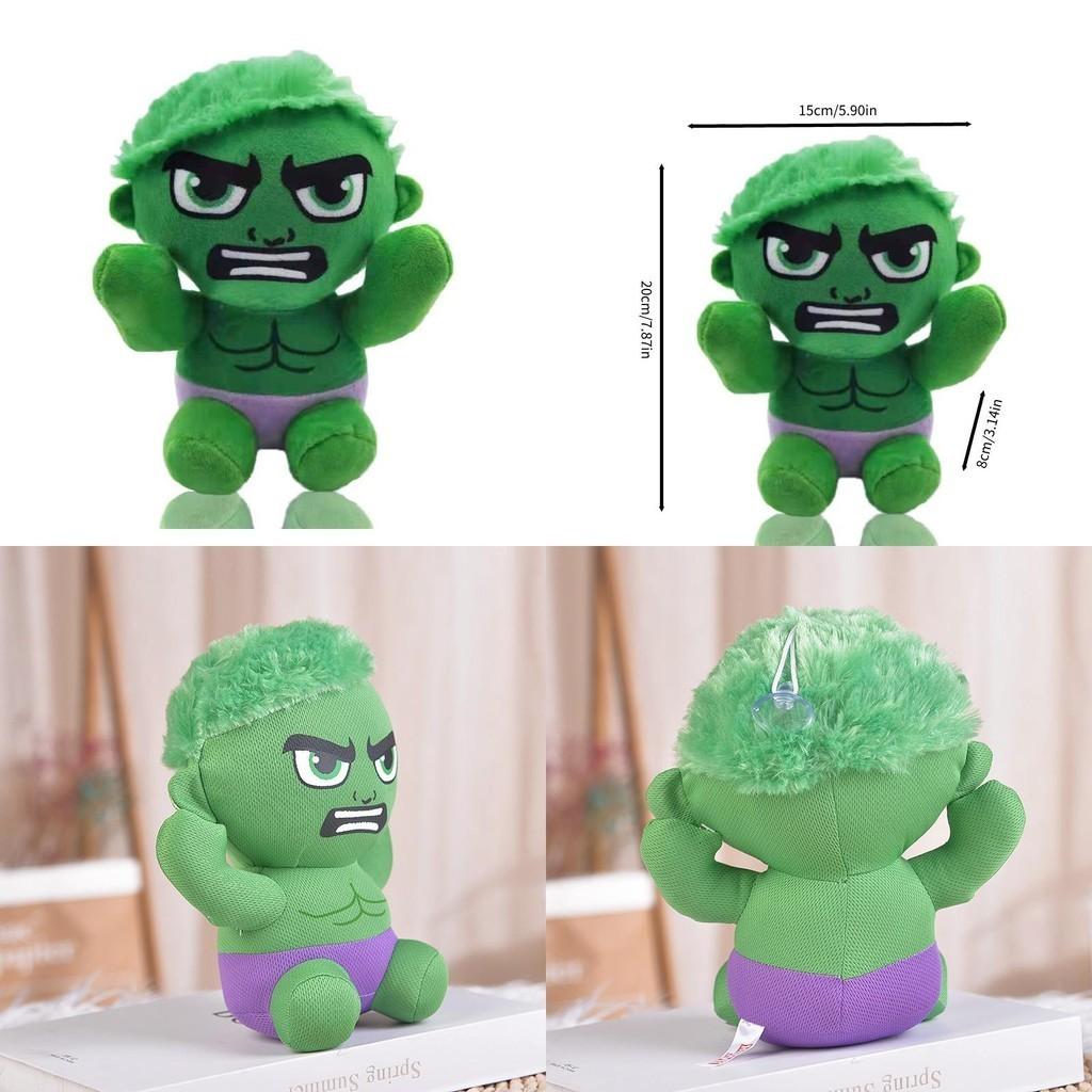 Marvel Avengers Black Panther Hulk Groot Plush Toys Soft Pp Cotton Stuffed Superheroes