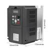 NFLIXIN@ Variable Frequency Inverter VFD Single Phase 220VAC Input 3 Phase 220VAC Output 7.5KW