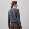 Komom Boca Women's Round Neck Cashmere Cardigan Sweater