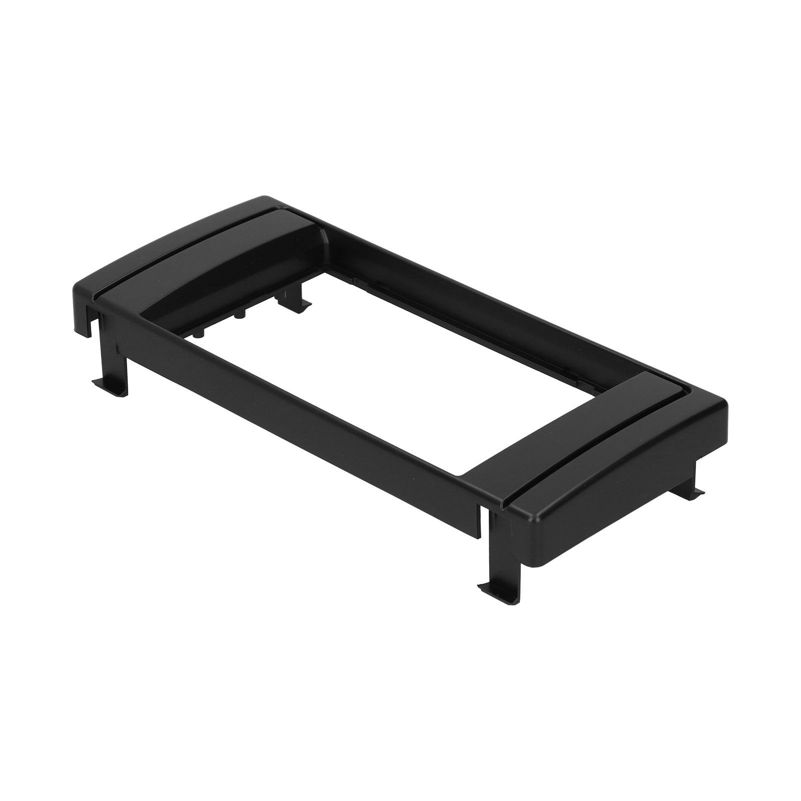 

2Din центральный пульт управления аудио панель отделка навигационная панель рамка аксессуары для интерьера подходит для 5 серии