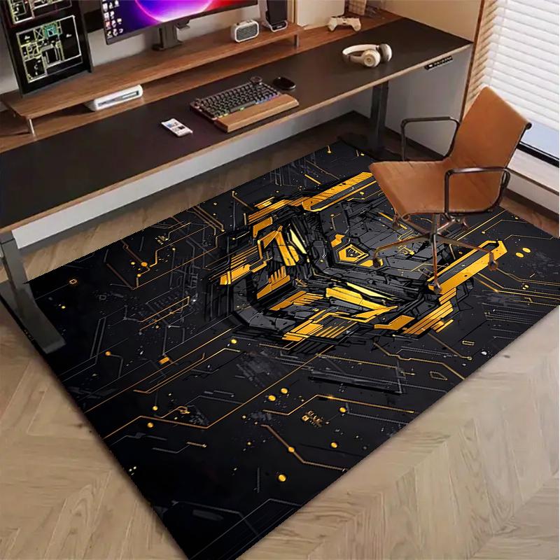 Transformers Polyester Carpet, Soft Indoor Mat for Office Chair, Living Room, Computer Desk - Decorative Home Office Rug Design