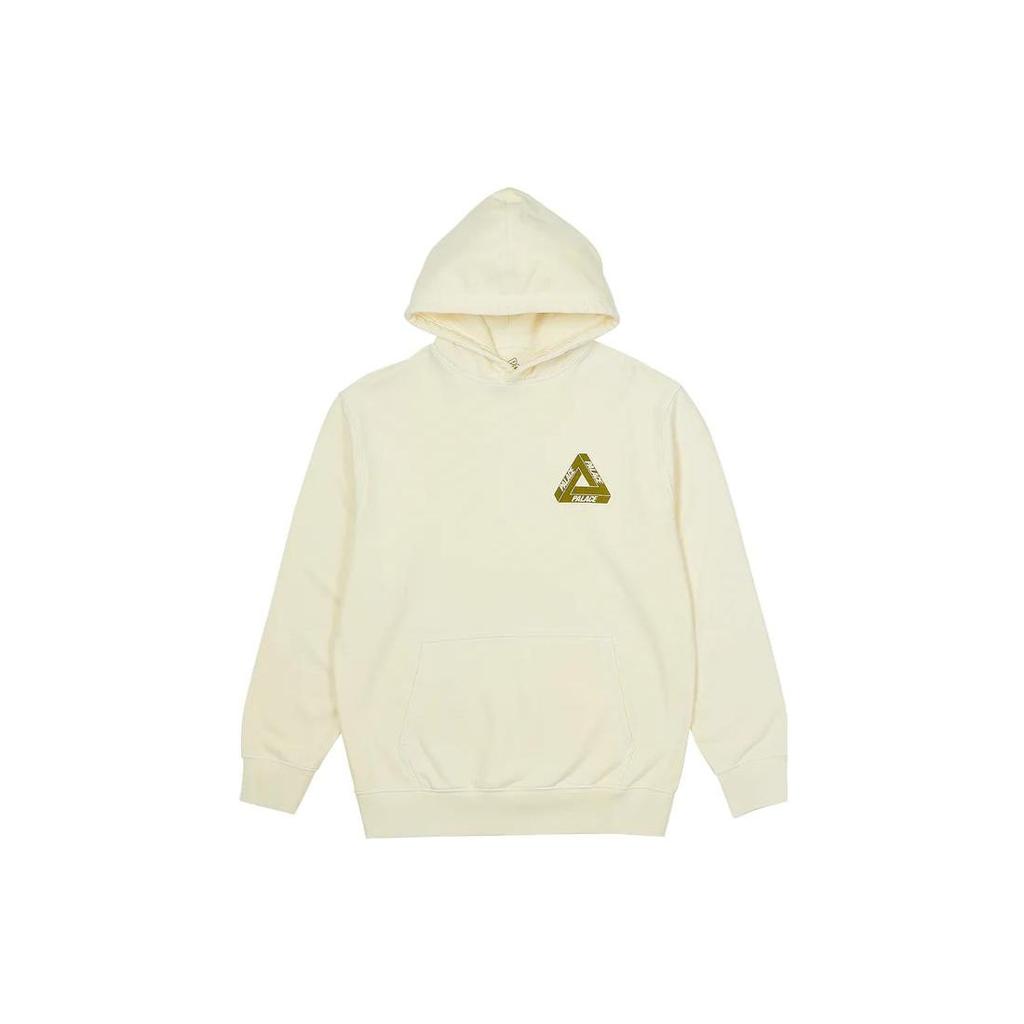 Palace Reacto Tri-Ferg Hood Yellow Unisex Tops P24CS077