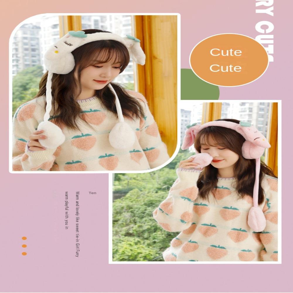 Buy Ear Protector Cover Caps Ear Warmers Moving Rabbit Earmuffs Winter