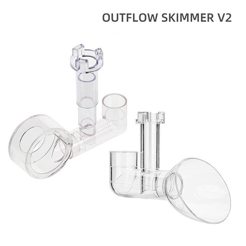 Fish Tanks Akvarium Decoration Aquarium Lily Outflow Outlet Skimmer Accessories Filter Fishbowl Supplies