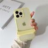 Clear Bumper Stand Holder Phone Case For Iphone 14 13 11 12 Pro Max Xr Xs Max 13pro 14 Plus Shockproof Soft Silicone Back Cover