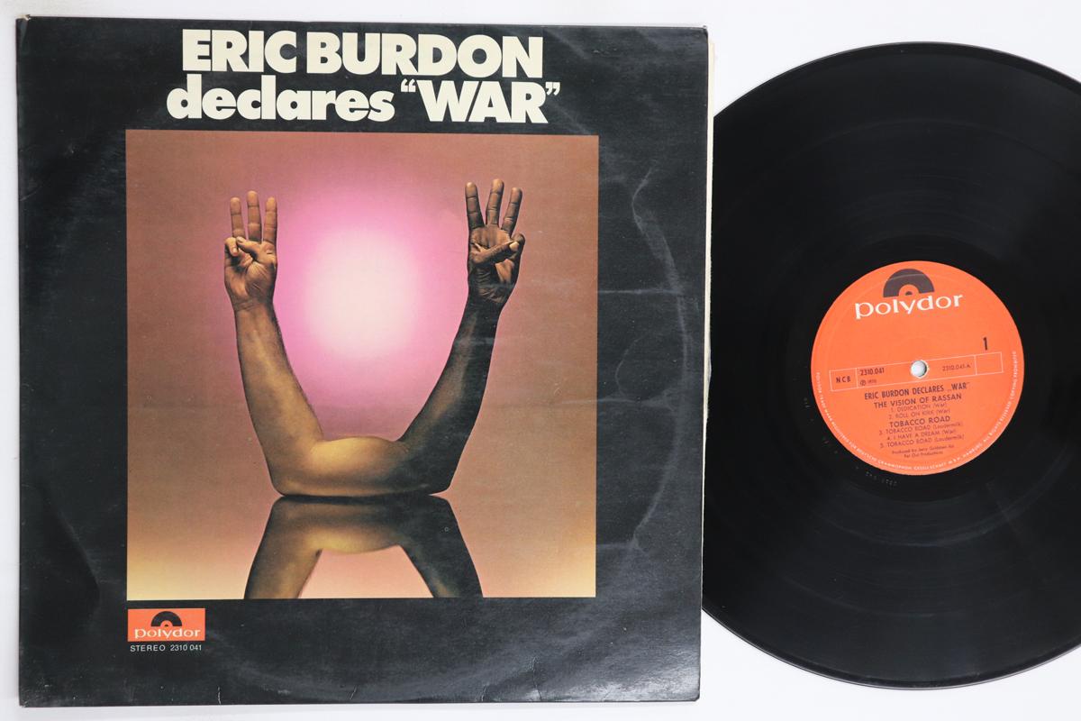 LP Record ERIC BURDON WAR Eric Burdon Declares war 2310041 POLYDOR 1970 Scandinavi SoulFunk Used