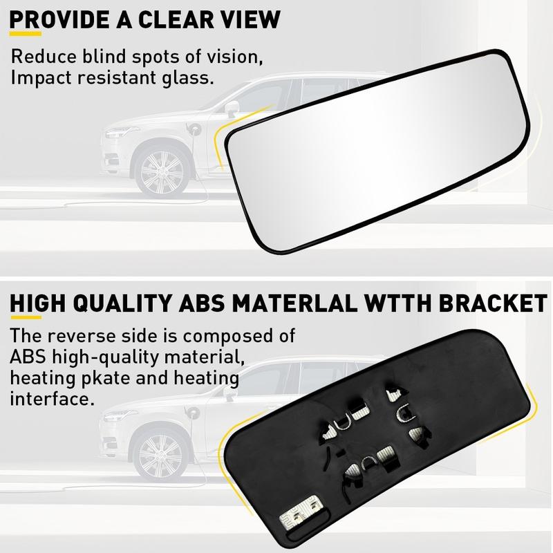 Mirror Glass Heated Lower Right Passenger Side Assembly For 2015- FORD F150