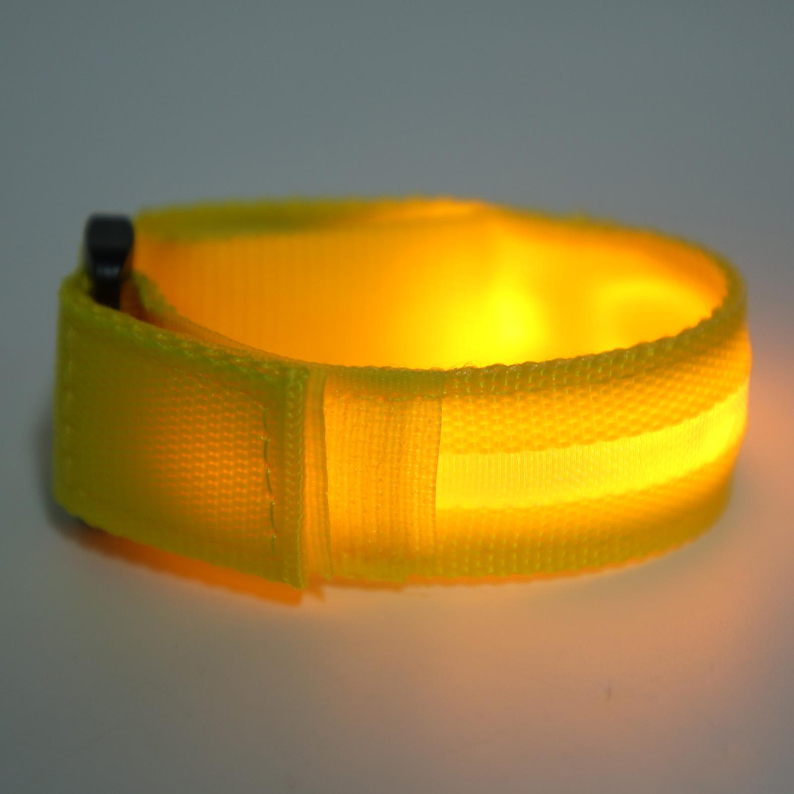 Outdoor Running LED Armband   Flashing Wristband Cycling Light up Bracelet