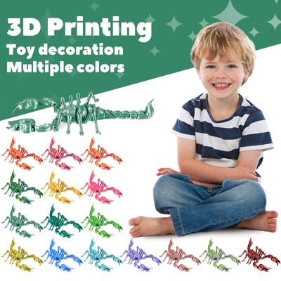 3D Printing Scorpion 3D Printing Articulated Scorpion Toy Adult Children's Toy Mysterious Scorpion Toy