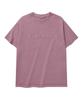 COVERNAT WOMAN Oversized Pigment Copper Logo T-Shirt Magenta