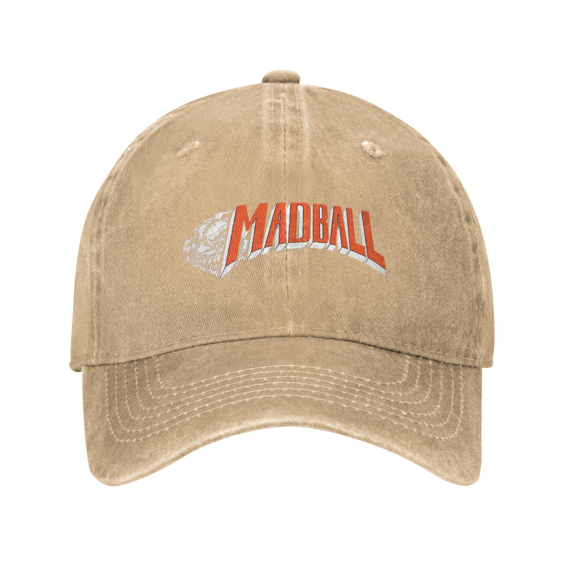

Madball Sticker Denim Baseball Caps Snapback Baseball Hats Breathable Casquette Outdoor for Men s And Women s One Size