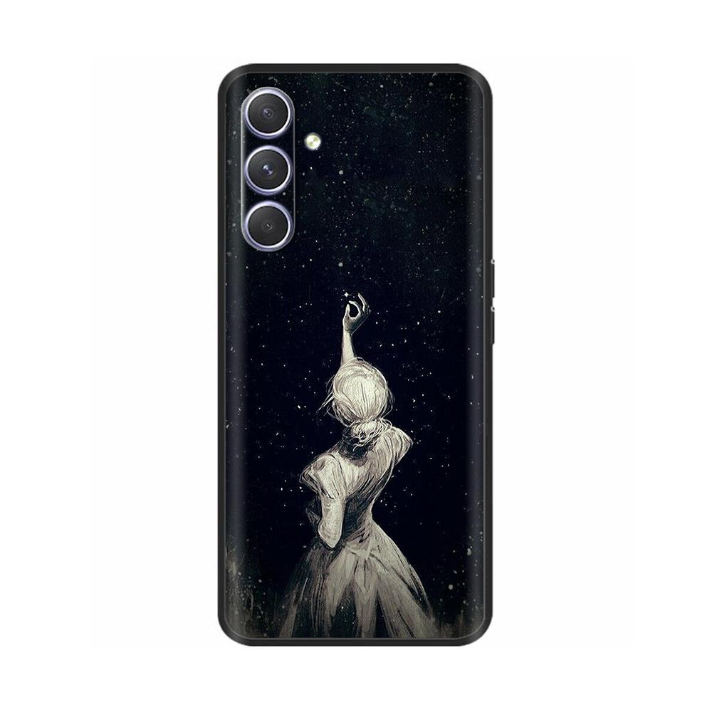 For Samsung M16 F16 Back Cover Black Silicone Soft Phone Case For Samsung Galaxy M16 F16 5G 2025 Case M 16 F 16 Coque Funda Capa