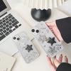 Simple Epoxy Transparent Glitter Star Mobile Phone Case Iphone15plus P40 RY60 Mobile Phone Case