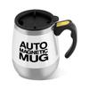 xuuyuu Automatic Mixer Cup, Stainless Steel Mug with Insulation, Automatic Magnetic Stirring Cup, Automatic Stirring, and Keeps Hot Water Warm (White)