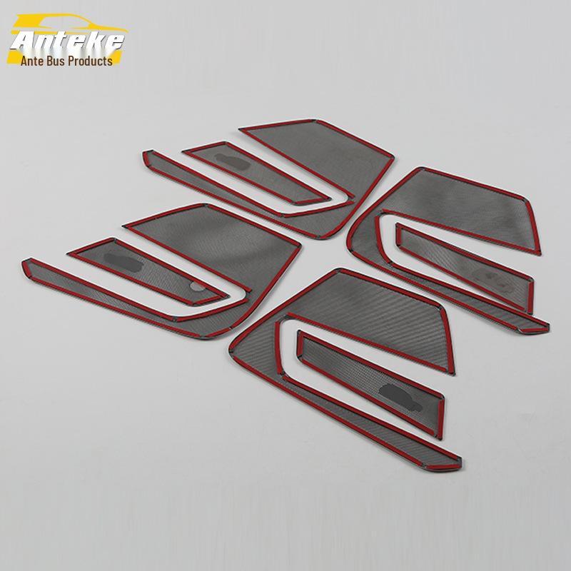 Stainless Steel Speaker Cover for 17+ Touareg - Door Panel Decoration
