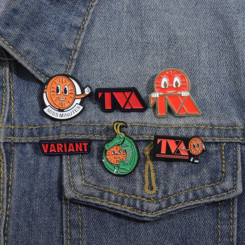 Fashionable And Cute Brooches, Cartoon Badges, Clothing Bag Brooches And Badges