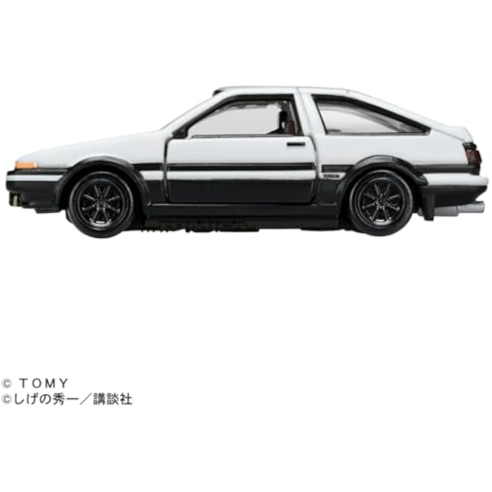 Takara Tomy Tomica Premium Unlimited 01 Initial D AE86 Trueno (Fujiwara Takumi) Minicar Toy 6 Yea...