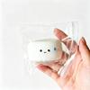 1/2/3Pcs Cartoon Expression Bun Squeeze Toy White Steamed Bun Sensory Pinch Fidget Toy Focus Work Study Stress Relief Hand Relaxation Toy