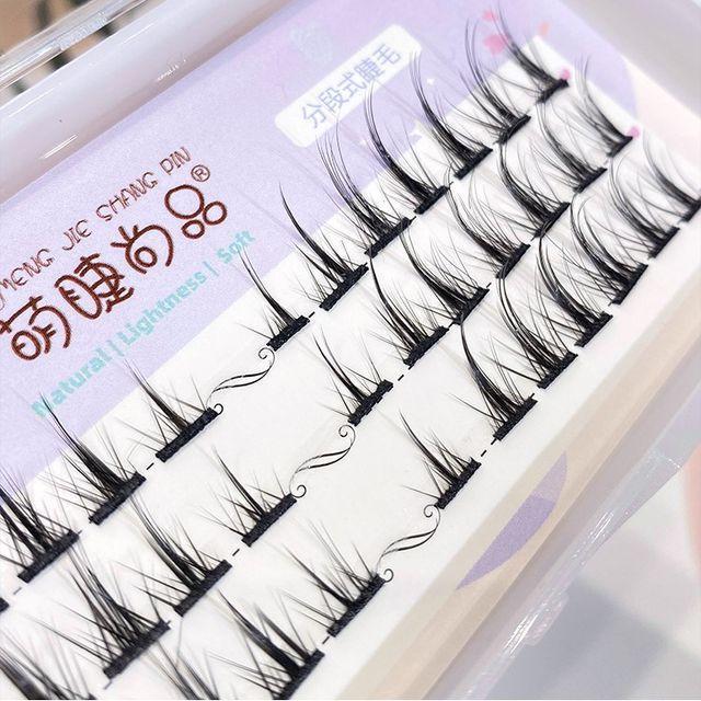 Mogugu - Cat Eye Volume Cluster False Eyelashes