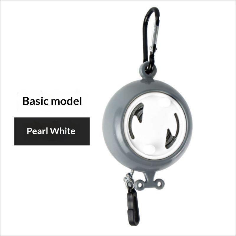 8M Retractable Clothesline Easy Install Washing Line Rope Reel for Patio Camping Travel Balcony Home Use