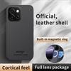 Luxury Business PU+TPU Leather Magnetic Case For OnePlus 13 13T 13S 13R 12 12R 11 11R 5G Matte Shockproof Protection Phone Cover