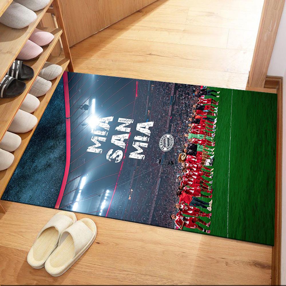 Bayern Munich Floor Rug Office Rug Suitable for Hallway Kitchen Foyer Game Room Antislip Carpet Anime Office Decor Perfect Gift for Friends & Family
