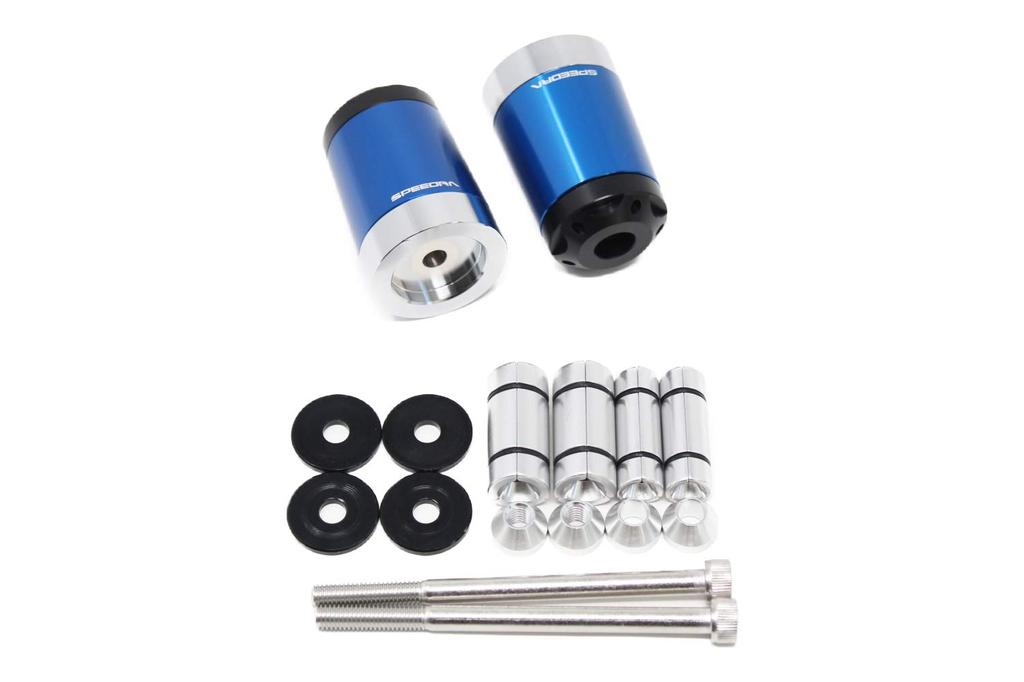 SSK Heavy Weight Handlebar End Slider Long Type Blue Compatible