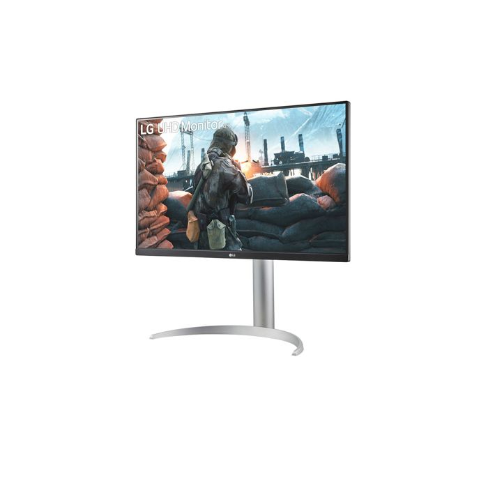 Moniteur LG - 27UP650K-W - 27 Pouces - 4K Ultra HD - IPS - Temps De Réponse 5 Ms