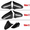 For LHD LEXUS IS ES GS LS CT RC F-Sport 2014- ABS Car Side Mirror Cover Wing Cap Exterior Door Trim Adhesive Sticker Parts