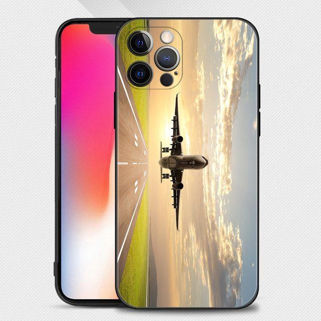 Avion Avion Fly Travel Cloud Avion Shell pentru Iphone 14 13 12 11 Pro Max Mini Xs Max Xr X 7 8 Plus 6s Husa Husa Fundas