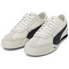Puma Women's Bella UT Leather Low-Top Casual Sneaker White Black 402186-01