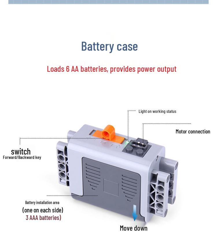Englischkompatibler Wissenschafts- & Bildungs-Roboter-Bausatz zum Programmieren für Kinder, passt zu LEGO 9686.