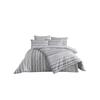 Bed Linen Set - M'DECO - LINE - 240x220cm - 100% Cotton - Grey
