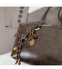 2024 Women's High-End Retro Large Capacity Autumn/Winter Shoulder Tote Bag