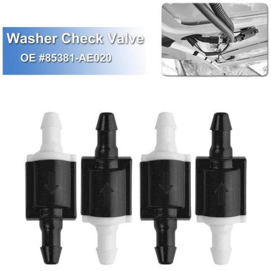 

4Pcs Front Windshield Washer Valve Non Return Check Valve For Toyota Scion Lexus