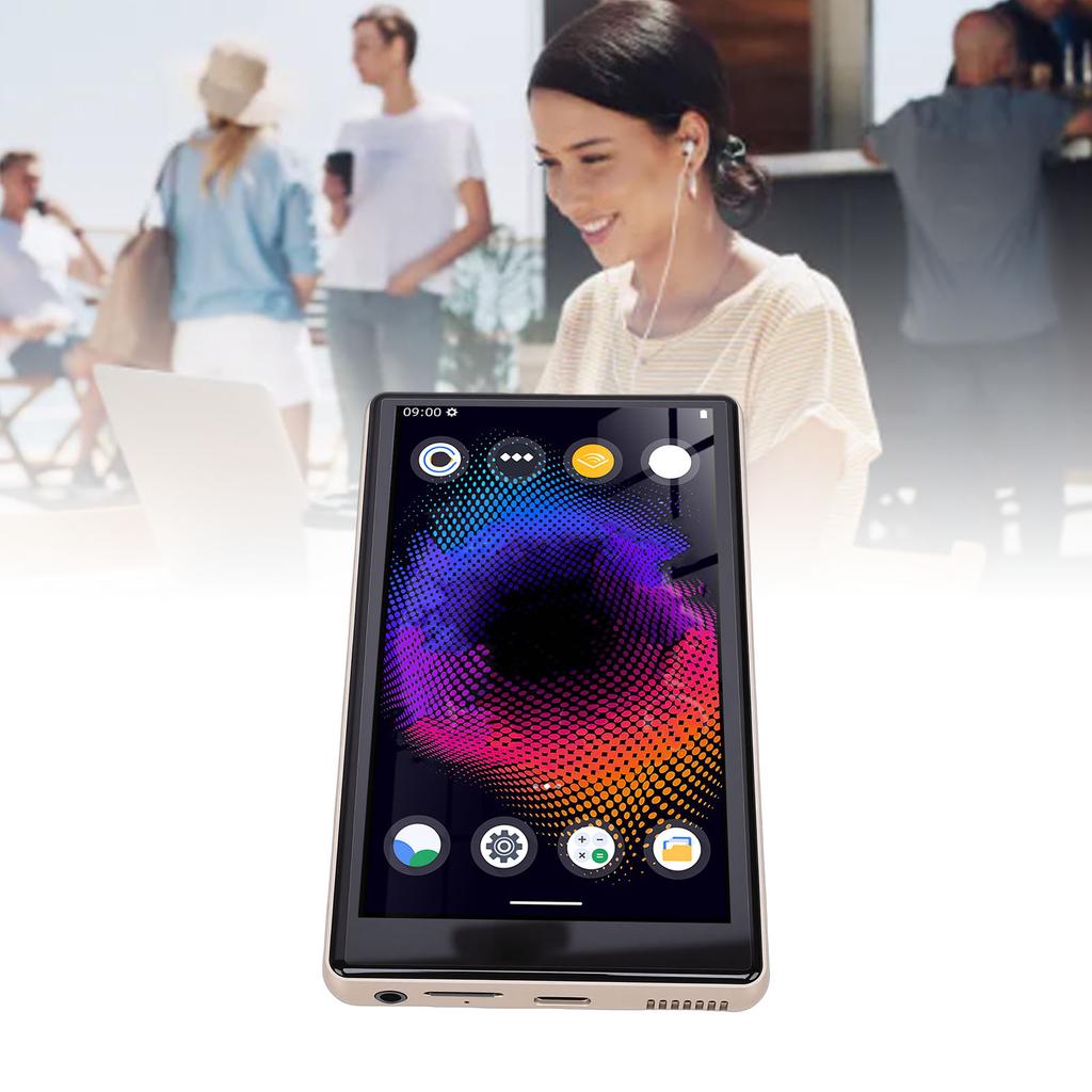 128GB MP3 Player   WiFi MP4 MP5 Player with 5.0 Inch   MTK MT6762 Chip HiFi Lossless Sound for Kids Adults