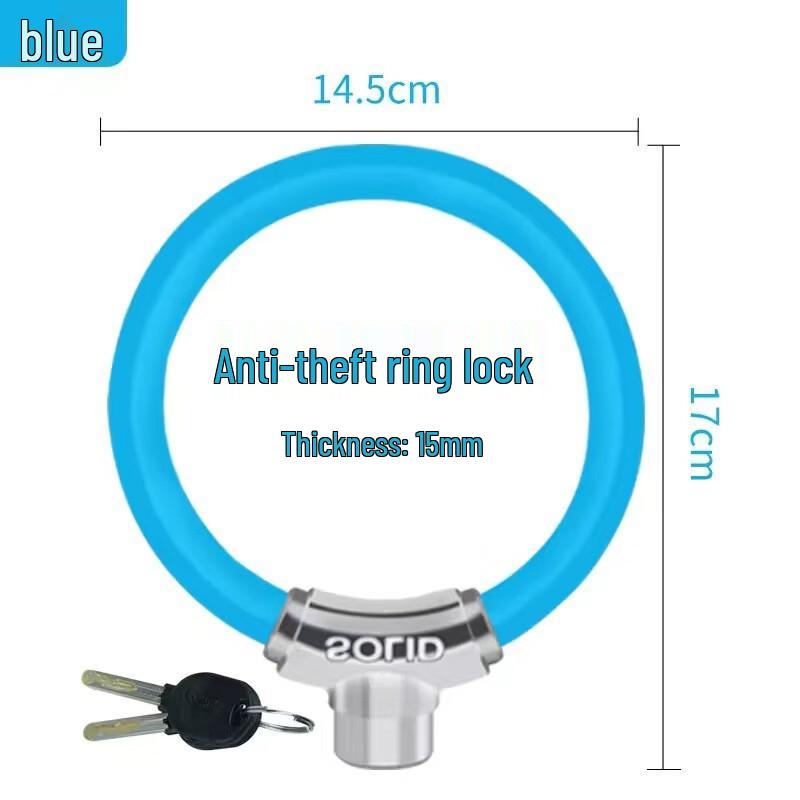 Liscon Portable Steel Cable Bike Lock