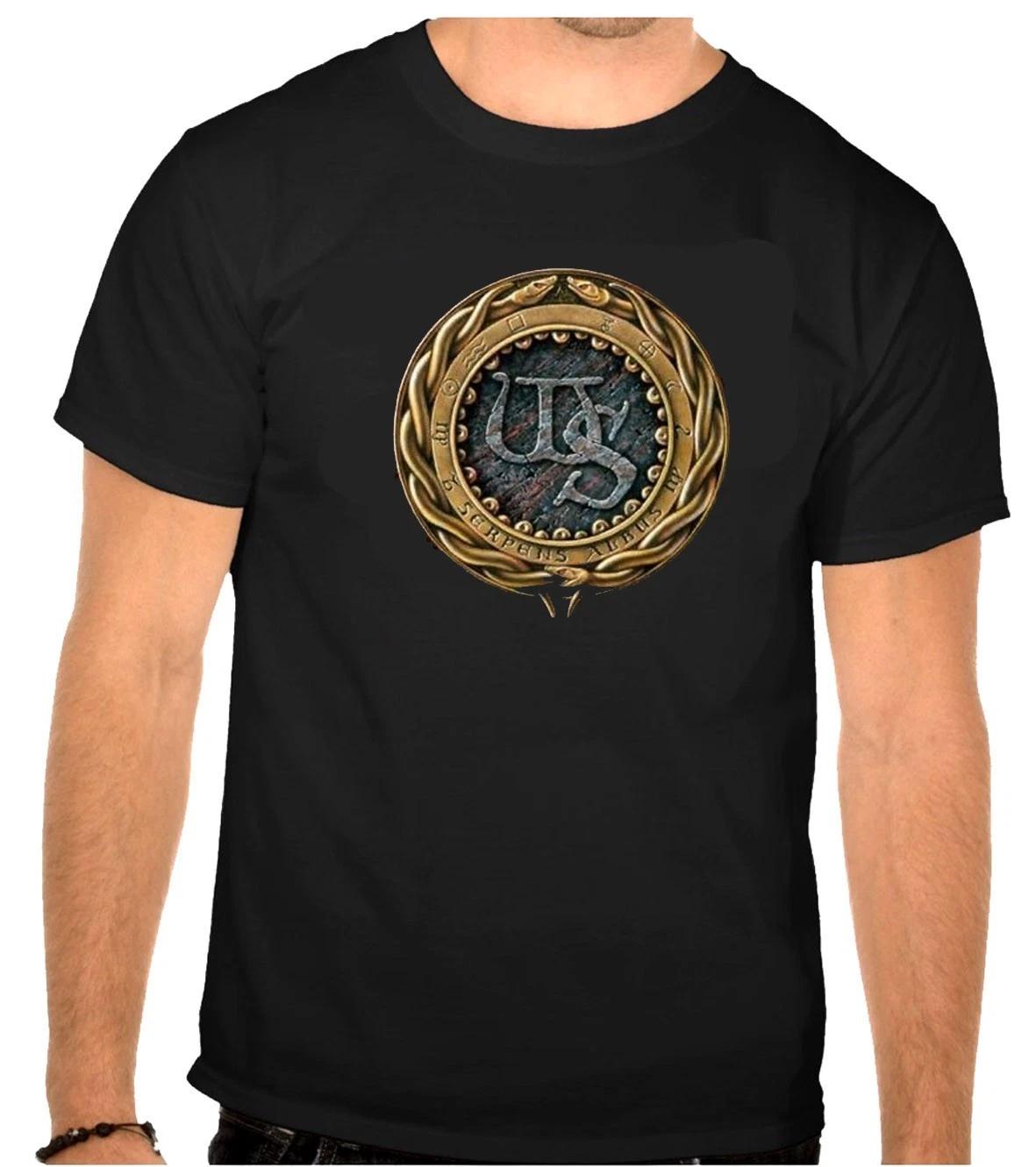 

WHITESNAKE Rock Music Logo Black T-Shirt -1381- L