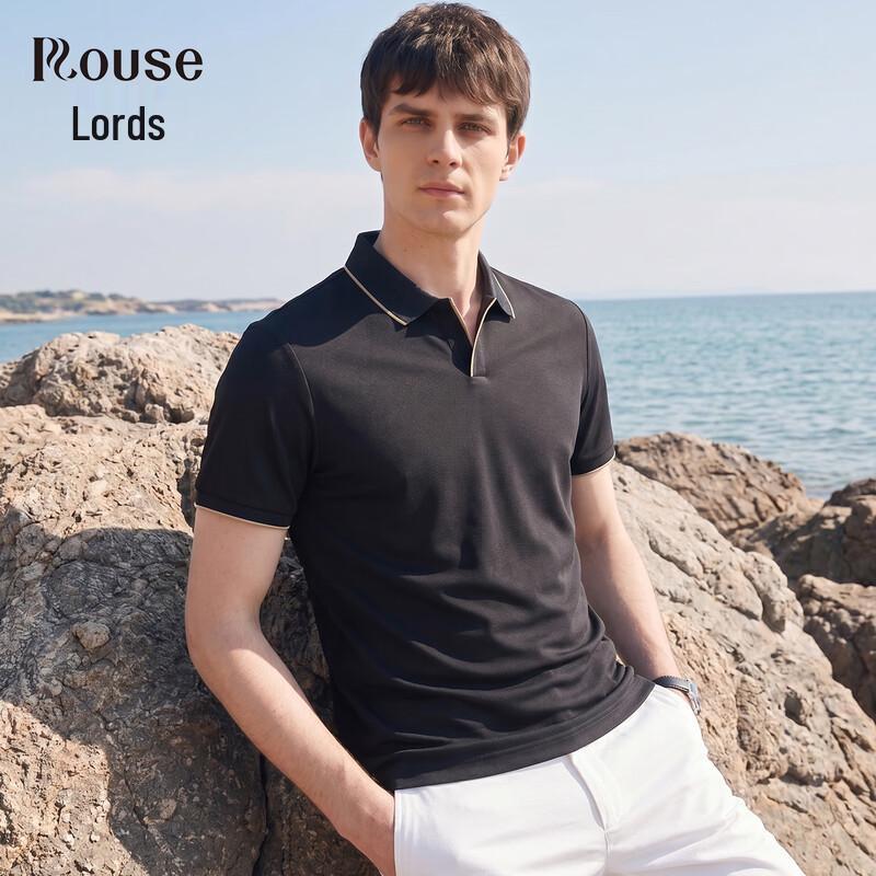 Luotz Men's Cool-Feel Breathable Short Sleeve Polo T-Shirt