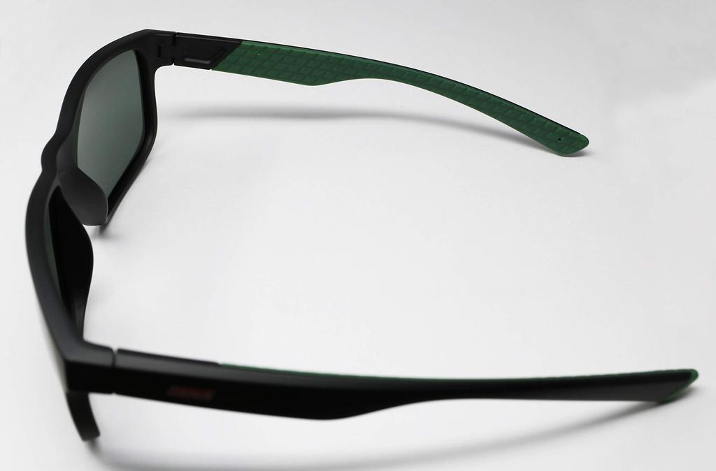 Coleman Sunglasses UV Protection Polarized Lenses Black Matte Green CO3076-2