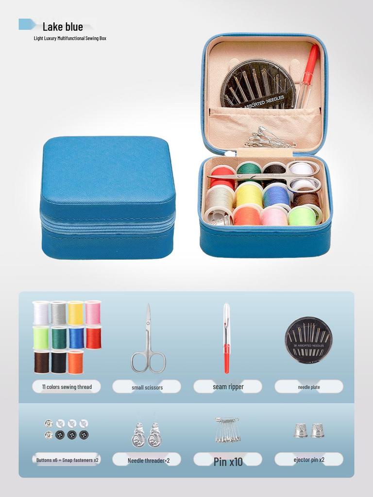 High-Quality Portable Needle & Thread Sewing Kit: Practical Mini Set for Home or Dormitory Mending