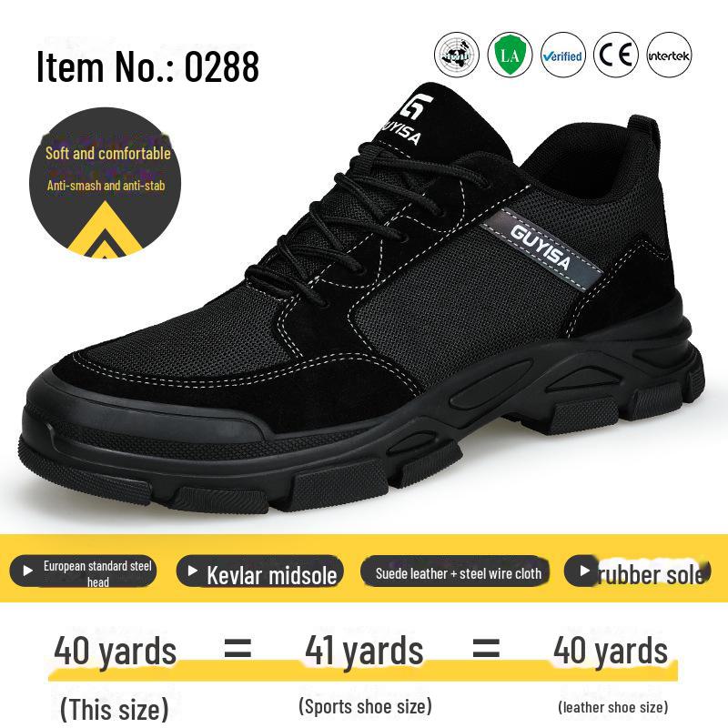 Sicherheitsschuhe für Herren: Langlebig, bruch- und durchstichfest, bequem, modisch, ideal für Baustellen