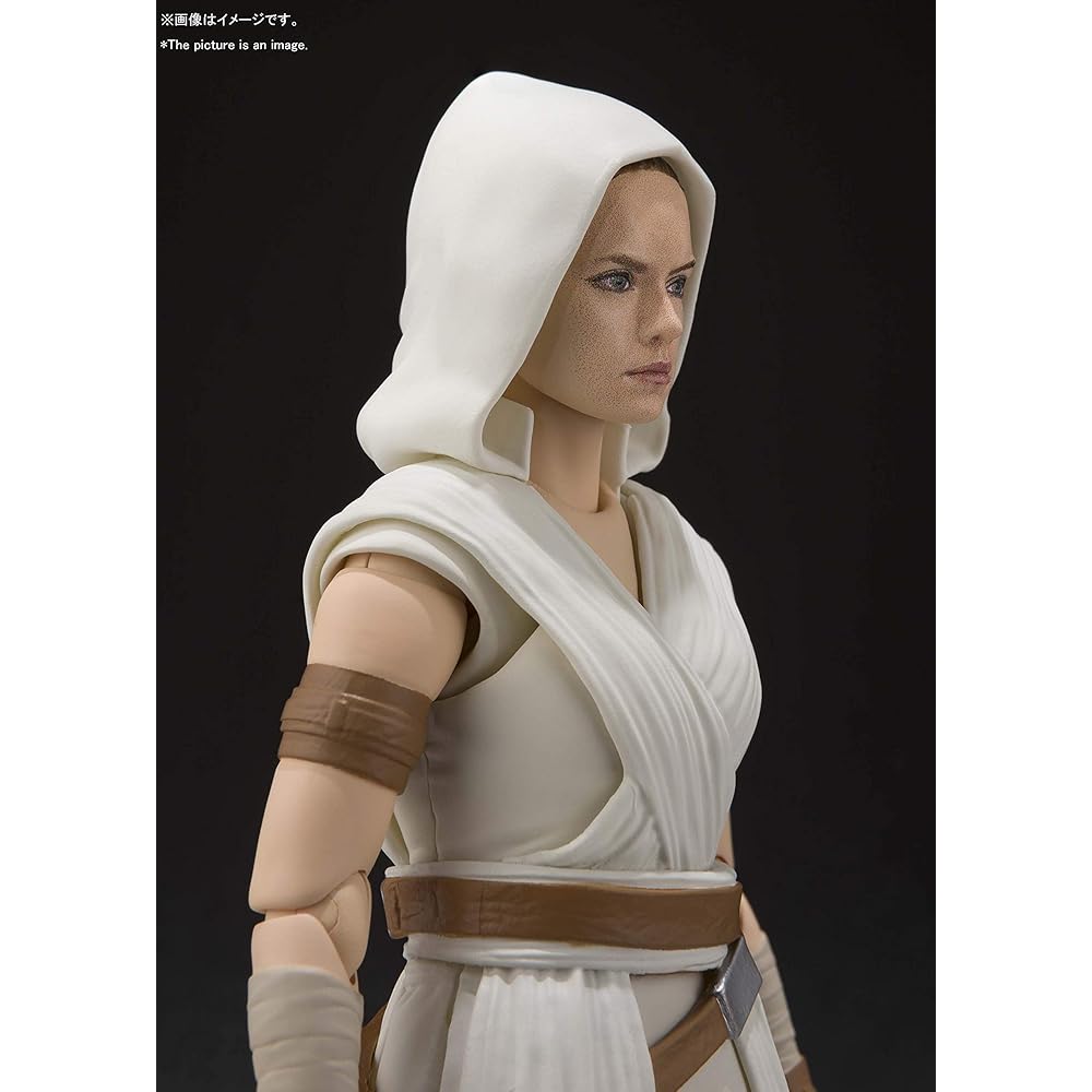 TAMASHII NATIONS S.H. Figuarts Star Wars Rey & D-O Action Figure 145mm PVC ABS Painted Movable Collectible