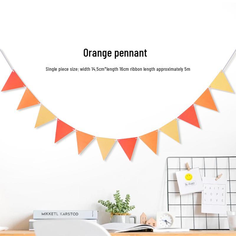 Geburtstags- und Abschlussfeier-Dekoration Wimpelkette für Kinderzimmer, Einkaufszentrum, Back-to-School und Kindergarteneinrichtung